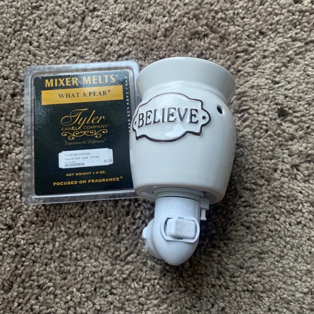 Believe Shabby Chic Wax Warmer Plug In